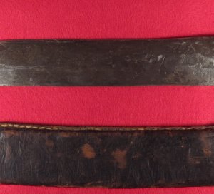 Confederate “D” Guard Bowie Knife with Scabbard